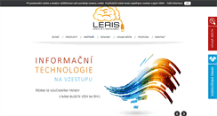 Desktop Screenshot of leris.cz