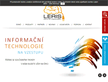 Tablet Screenshot of leris.cz